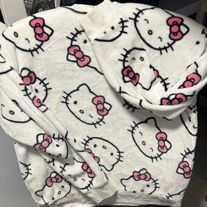 Hello Kitty White Fleece Apparel